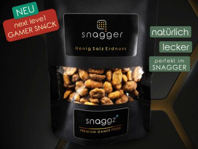 snaggz+ <br/> Honig Salz Erdnuss