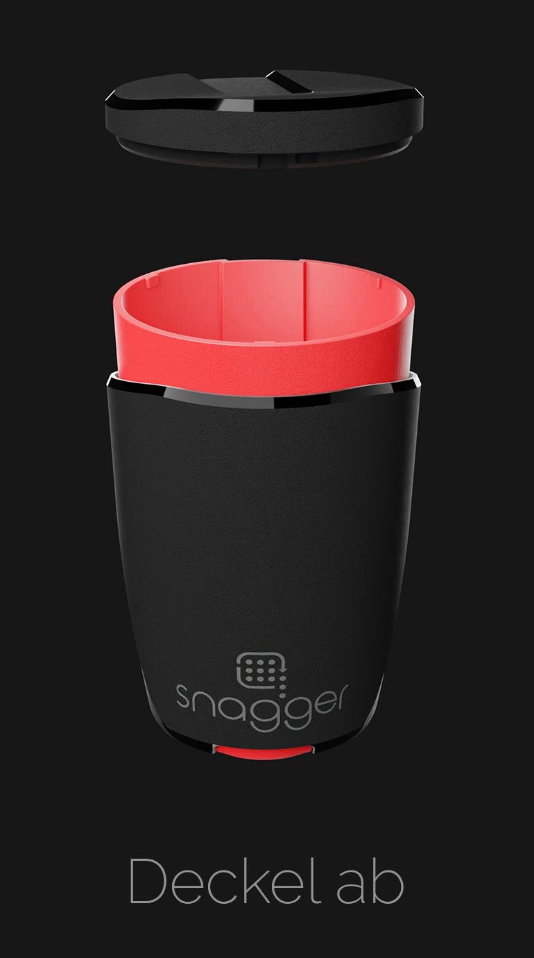 Schritt 1: Deckel ab